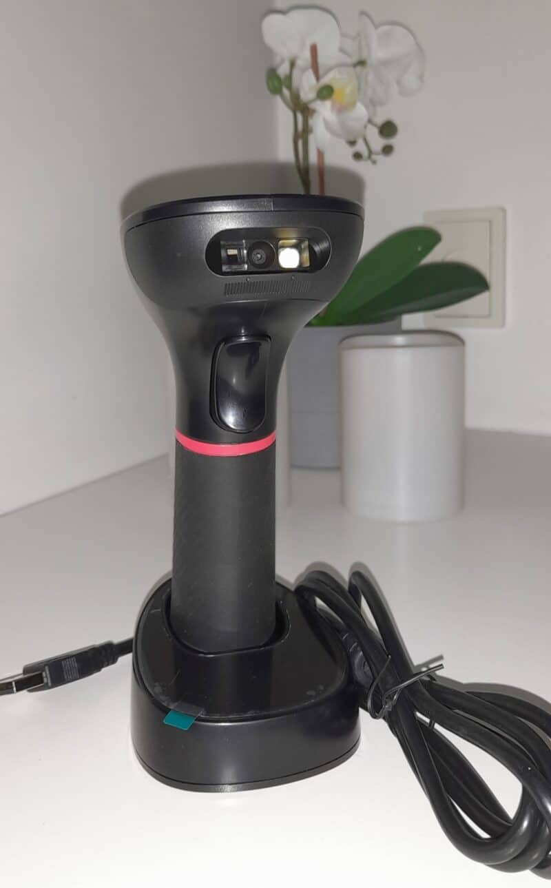 Elite trådløs 2D stregkode scanner m. USB cradle